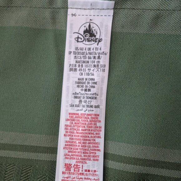 Disney Parks Encanto Bruno Halloween Costume Hooded Poncho - Picture 6 of 8